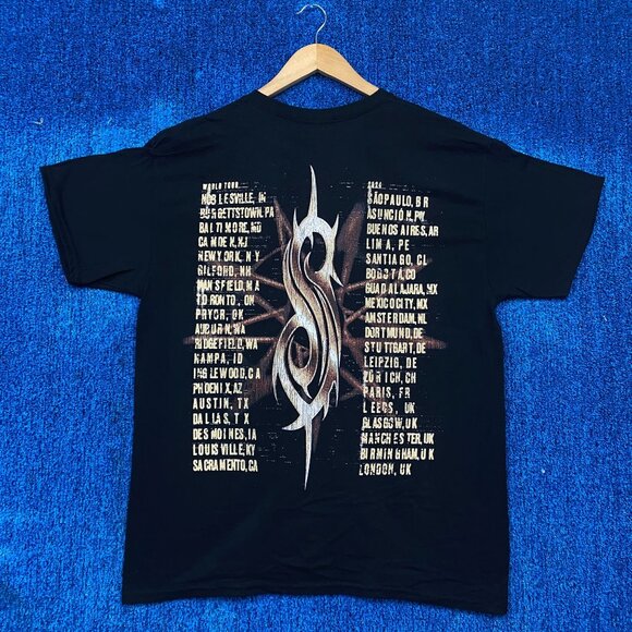 Slipknot Here Comes the Pain World Tour Heavy Metal Tee L - Picture 3 of 4